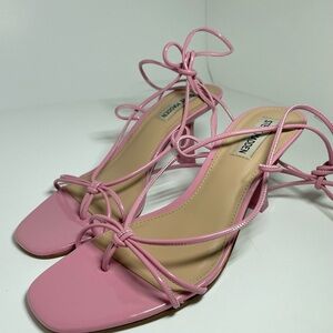 Steve Madden Pink Strappy Women's Sandals